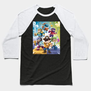 Roblox Kids – Adventure Squad Baseball T-Shirt